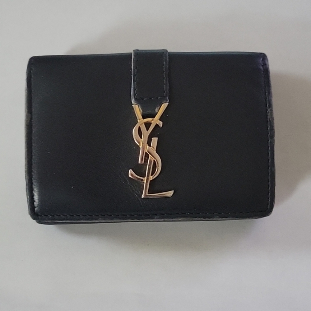 YSL Leather Unisex Wallet